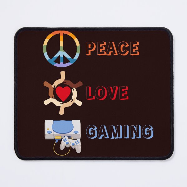 Item preview, Peace, love, gaming. A cool t-shirt for the typical player. designed and sold by Studio-wzory.