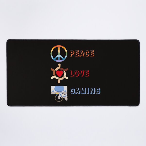 Item preview, Peace, love, gaming. A cool t-shirt for the typical player. designed and sold by Studio-wzory.