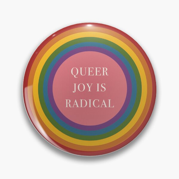Item preview, Queer Joy is Radical Sticker designed and sold by hapasori.