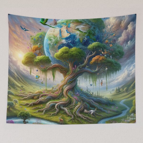 Item preview, Mother Earth Theme - Nature's Embrace designed and sold by The-Library.