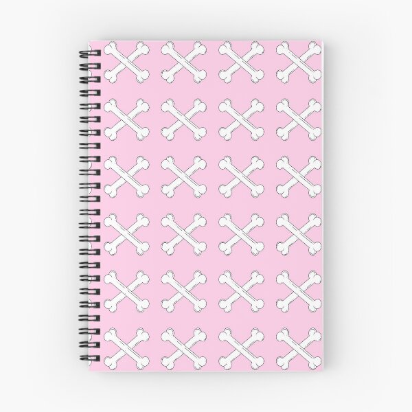 Item preview, Pink Crossbones Pattern designed and sold by candycornsketch.
