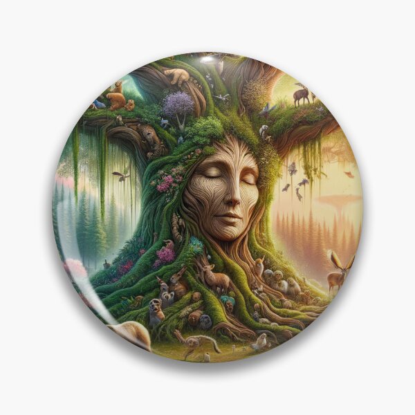Item preview, Mother Earth Theme - Nature's Embrace designed and sold by The-Library.