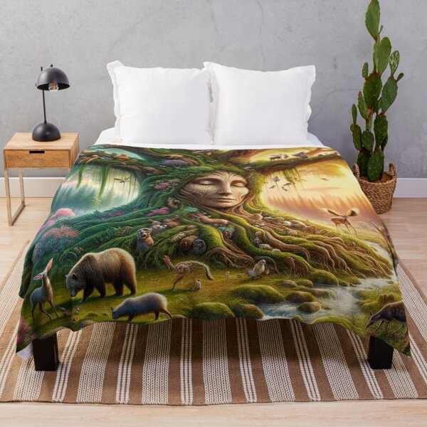 Item preview, Mother Earth Theme - Nature's Embrace designed and sold by The-Library.