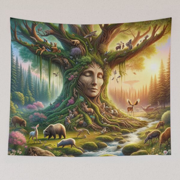 Item preview, Mother Earth Theme - Nature's Embrace designed and sold by The-Library.