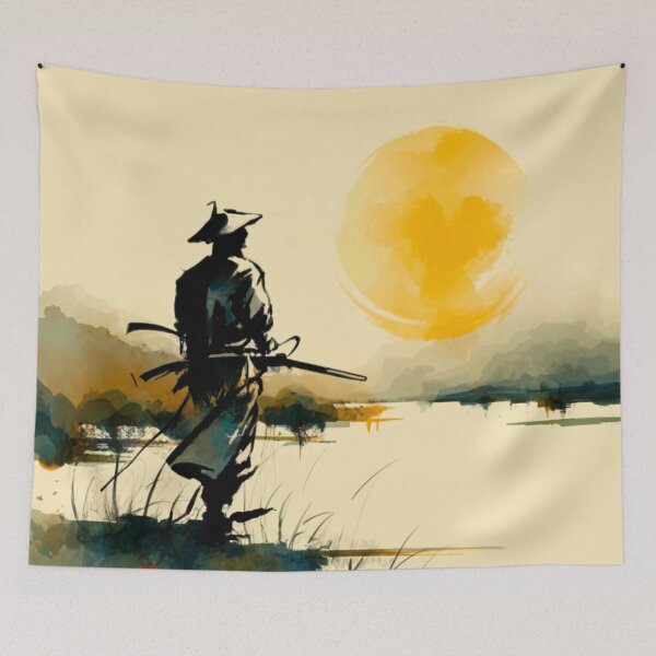 Aperçu de l'œuvre Chinese Samurai créée et vendue par Timegraf.