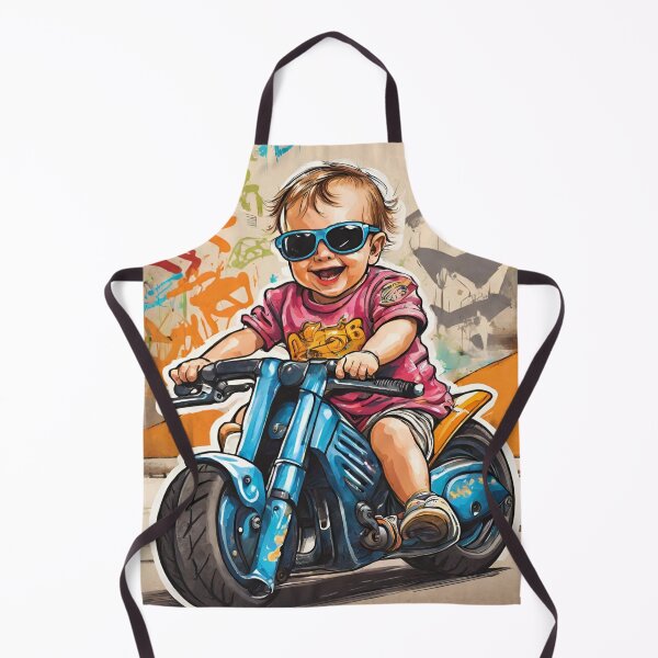 Item preview, Cute Baby biker designed and sold by Lost Highway Horror..