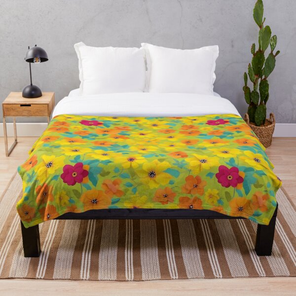 Artikelvorschau, Buntes Blumenmuster entworfen und verkauft von Patternliss.