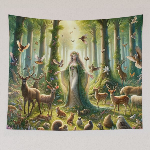 Item preview, Mother Earth Theme - Nature's Embrace designed and sold by The-Library.