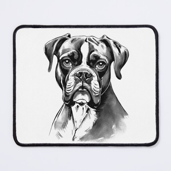 Item preview, Portrait of a Boxer Dog designed and sold by SW-Graphics.