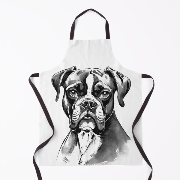 Item preview, Portrait of a Boxer Dog designed and sold by SW-Graphics.
