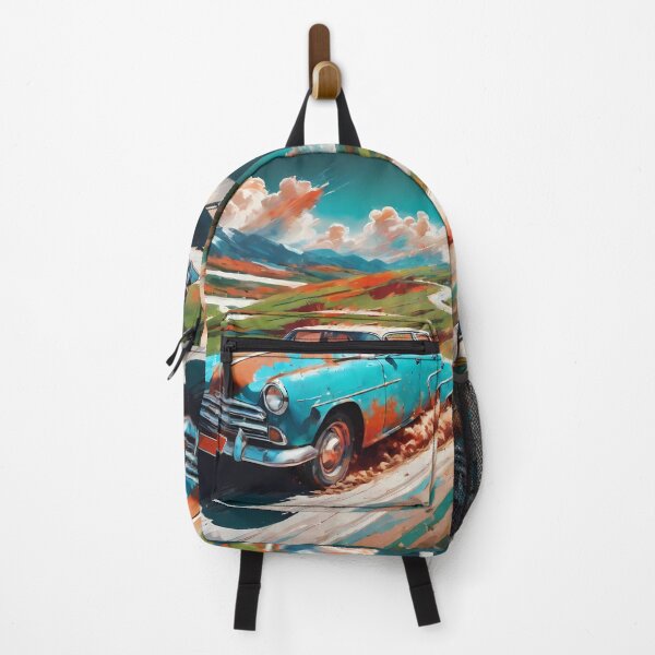 Item preview, Renewed Retro Style: The Impact of Digital Art on the Aesthetics of Vintage Cars designed and sold by Artedig.