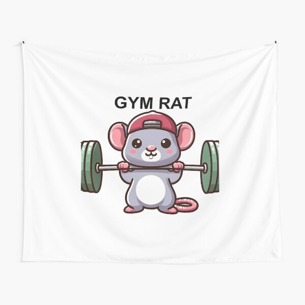 Gym Rat Digital Download Funny Weightlifting Fitness 