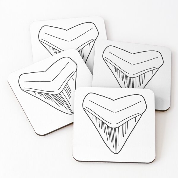 Item preview, Simple Megalodon Shark Tooth designed and sold by makesbymiss.
