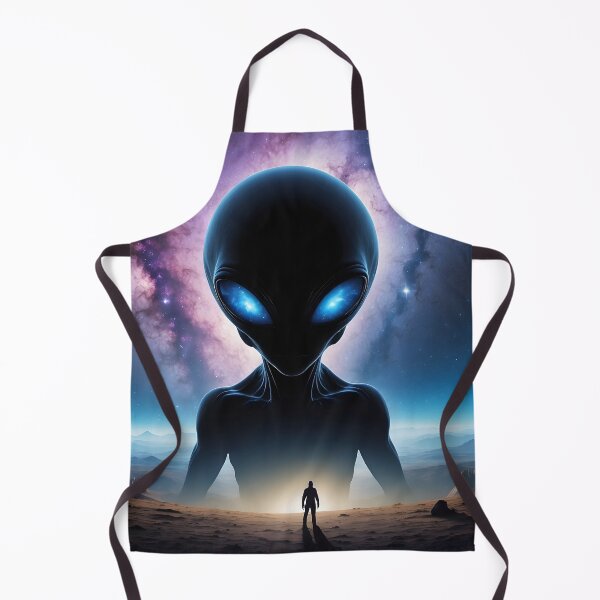 Item preview, Alien Visitor designed and sold by TheCatsCorner.