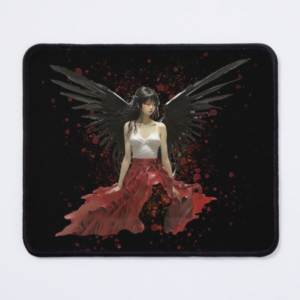 Item preview, Angel, black wings designed and sold by CrisMor-Art.