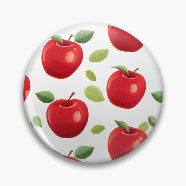 Item preview, Fresh apple in seamless pattern. designed and sold by Whiteblueshop.