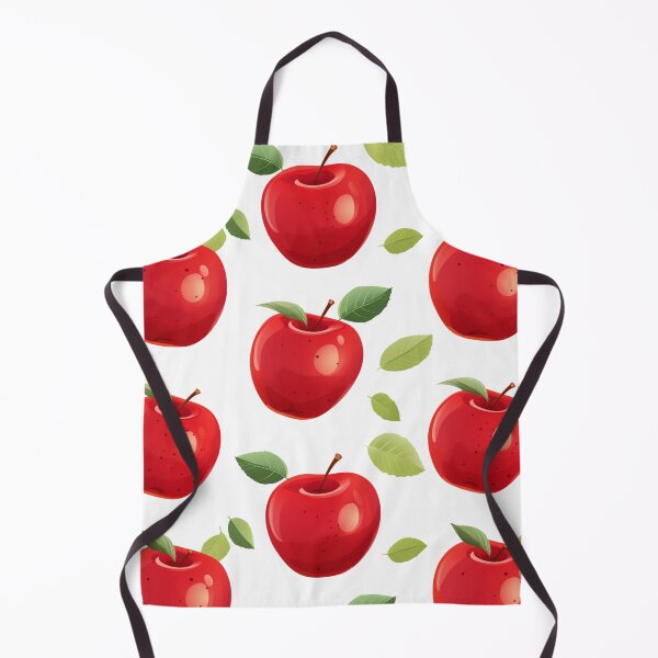 Item preview, Fresh apple in seamless pattern. designed and sold by Whiteblueshop.