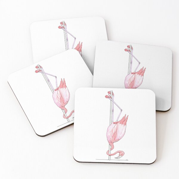 Item preview, Flamingo in Flamingo Heels designed and sold by JimsBirds.