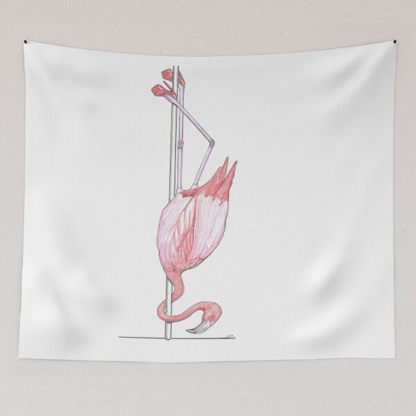 Item preview, Flamingo in Flamingo Heels designed and sold by JimsBirds.