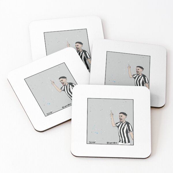 Item preview, Fabian Schär Newcastle United NUFC football design designed and sold by Tulencalcio.