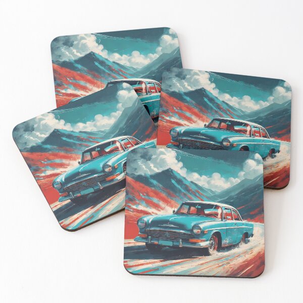 Item preview, Classic Pixels: How Digital Art Restores the Visual Glory of Vintage Cars designed and sold by Artedig.