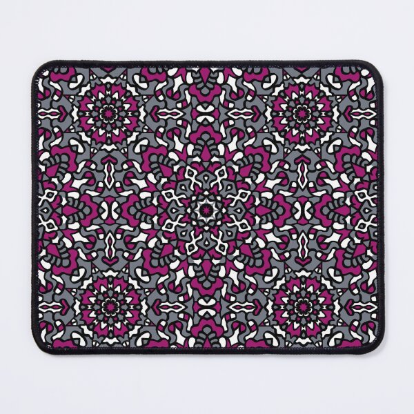 Item preview, Selfmade Fat Mandala C Line Nr. 5 - Oily Grey Magenta designed and sold by JoanNinjaHen.