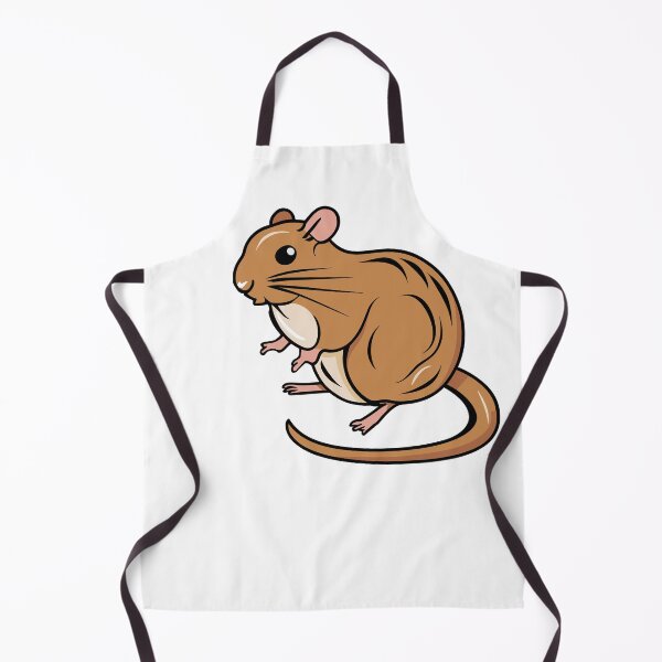 Item preview, Pocket-Sized Joy: Minimal Gerbil Charm designed and sold by EmeraldeaArt.