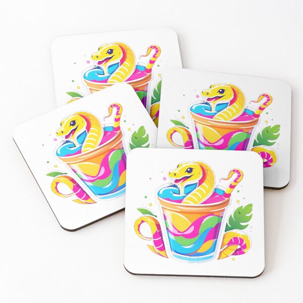 Item preview, "Sip the milksnake shake: sweetness with a twist!" designed and sold by MoonShroomPrint.