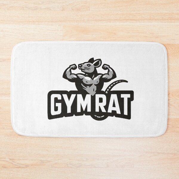 Item preview, Rat Lifting Barbell GymRat logo designed and sold by ArsiStrenght.