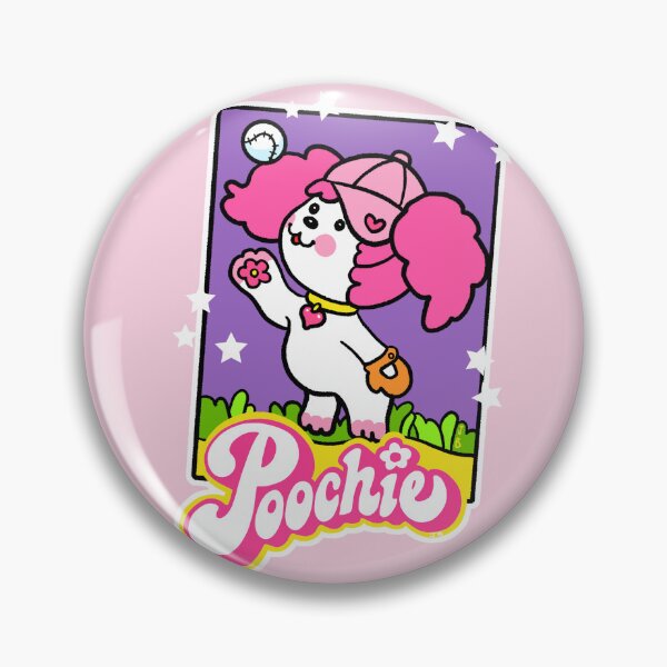 Item preview, Poochie Baseball - Retro 80s Pink Dog designed and sold by FunnehGacha.