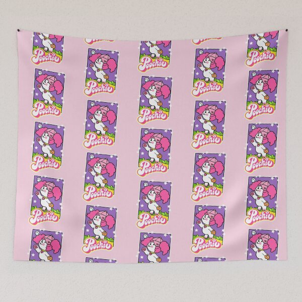 Item preview, Poochie Baseball - Retro 80s Pink Dog designed and sold by FunnehGacha.