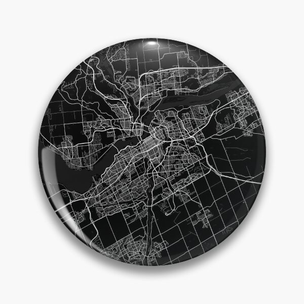 Item preview, Ottawa City Map of Ontario, Canada - Full Moon designed and sold by deMAP.
