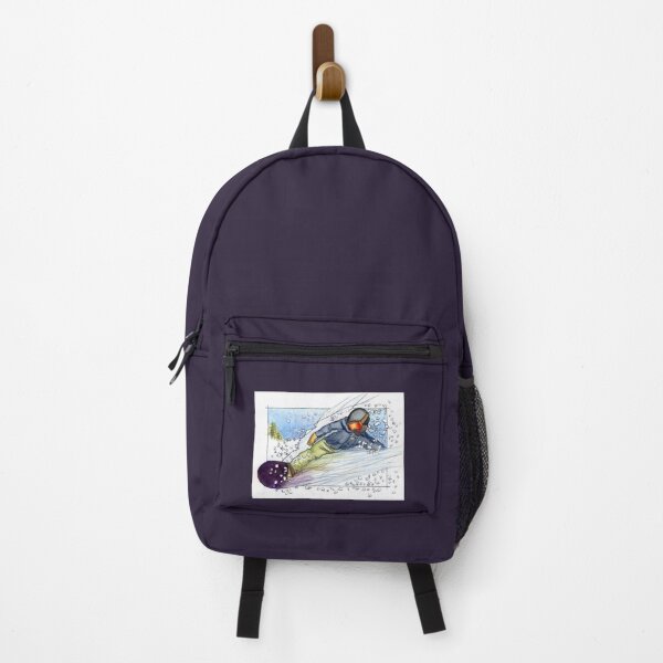 Item preview, Snow Boarder carves the pow on the mountain designed and sold by DrawnToColour.