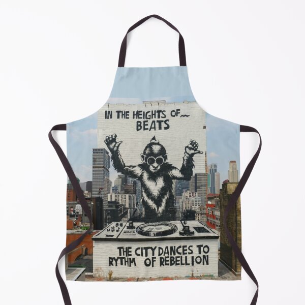 Item preview, DJ Monkey Stencil Graffiti designed and sold by Bomax121.