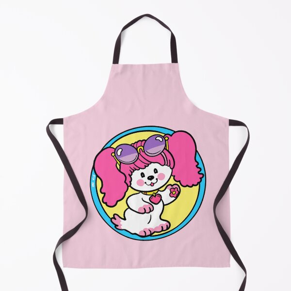 Item preview, Poochie in a circle - Retro 80s Pink Dog designed and sold by FunnehGacha.