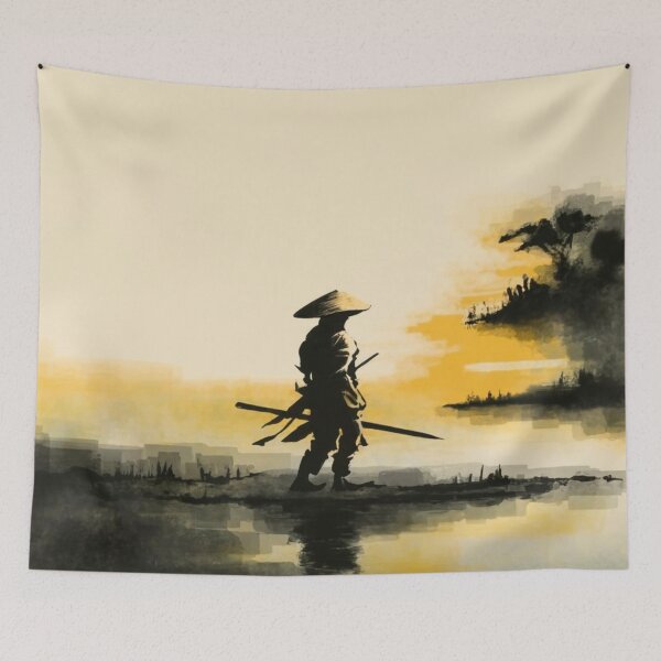 Aperçu de l'œuvre Chinese Samurai créée et vendue par Timegraf.
