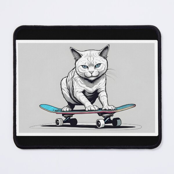 Item preview, Steazy Skater Cat designed and sold by GypsyGarou.