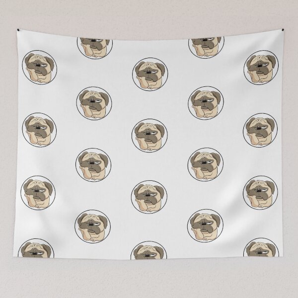 Item preview, bored pug designed and sold by KrustyKrafty.