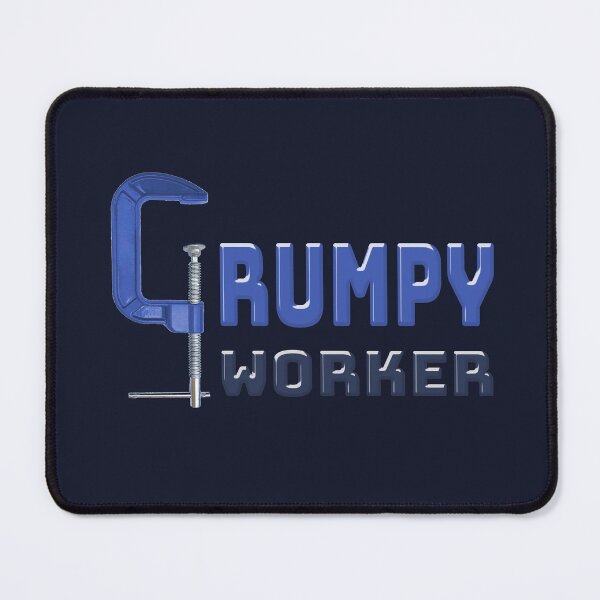 Item preview, Grumpy Worker designed and sold by Fanarchist.