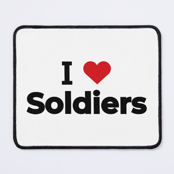 Item preview, I love Soldiers designed and sold by Moyanana.