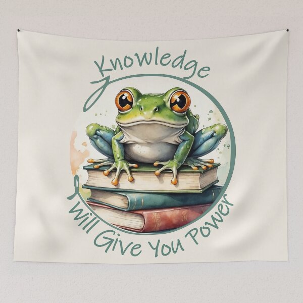 Item preview, Knowledge will give you Power designed and sold by Vienna15.