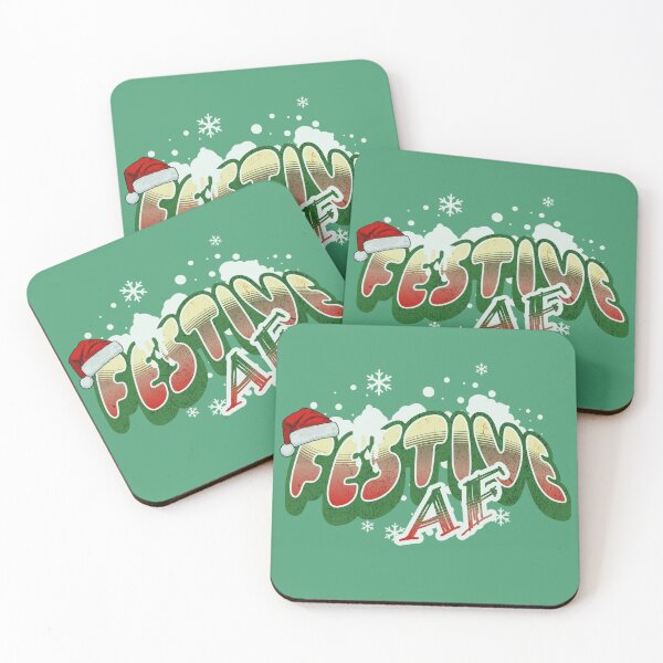 Item preview, Festive AF, Funny Christmas spirit, christmassy, Festive as F designed and sold by DanaMire.