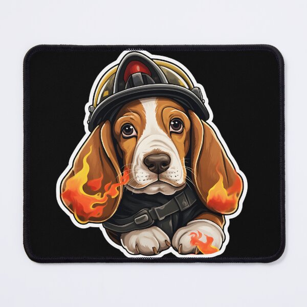 Item preview, Firefighter Hush Puppy Puppy designed and sold by CUTEDOGGIEZ.