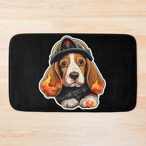 Item preview, Firefighter Hush Puppy Puppy designed and sold by CUTEDOGGIEZ.