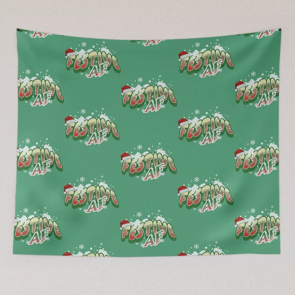 Item preview, Festive AF, Funny Christmas spirit, christmassy, Festive as F designed and sold by DanaMire.