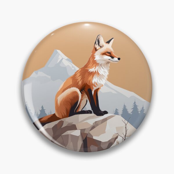 Item preview, Alpine Observer Red Fox - Outdoor Wildlife Series | WanderUpNorthCo designed and sold by WanderUpNorth.