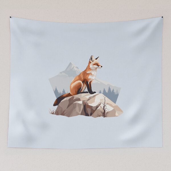 Item preview, Alpine Observer Red Fox - Outdoor Wildlife Series | WanderUpNorthCo designed and sold by WanderUpNorth.