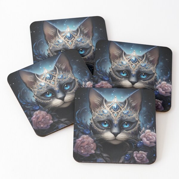 Item preview, Elegant Siamese Cat designed and sold by Nocturne  Paws.