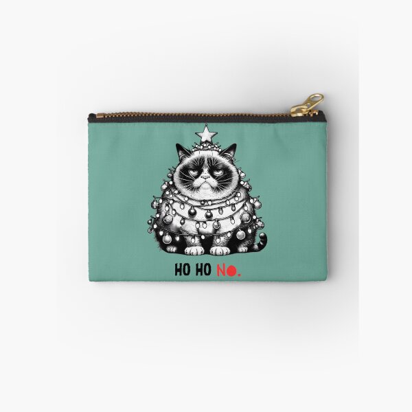 Item preview, Grumpy Cat's Holiday Displeasure on Christmas - Ho HO no. designed and sold by wearandpaper.
