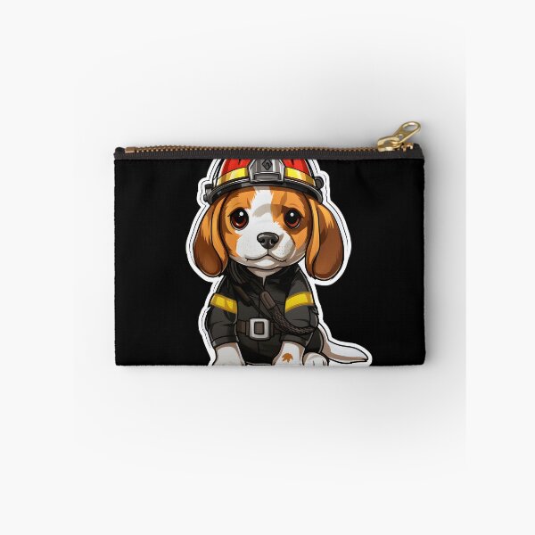 Item preview, Firefighter Beagle designed and sold by CUTEDOGGIEZ.